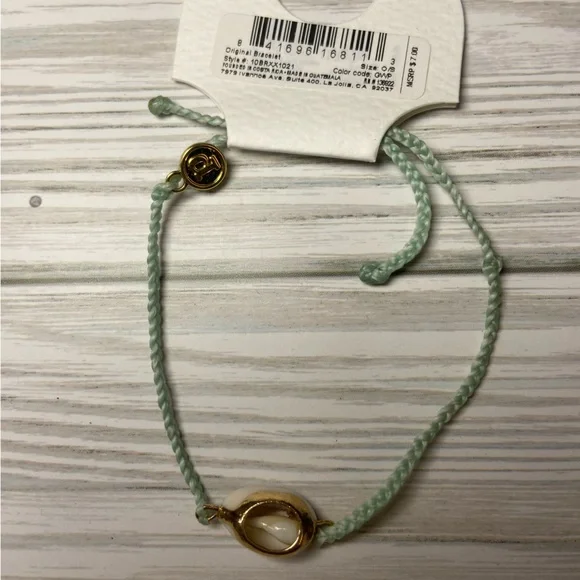NWT Pura Vida Costa Cowrie Charm Bracelet - Picture 3 of 3
